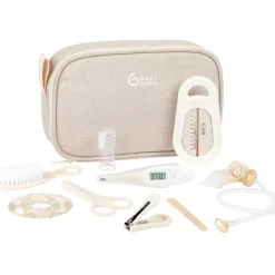 Trousse de soin bébé 9 accessoires sable