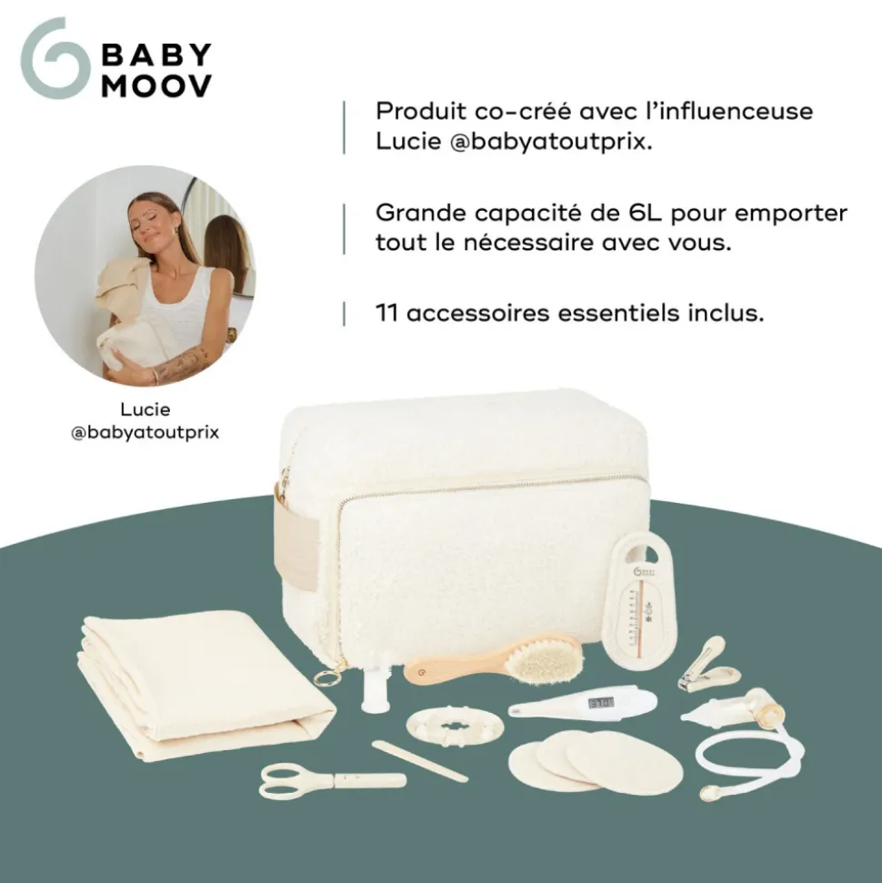 Trousse de soin bouclette white