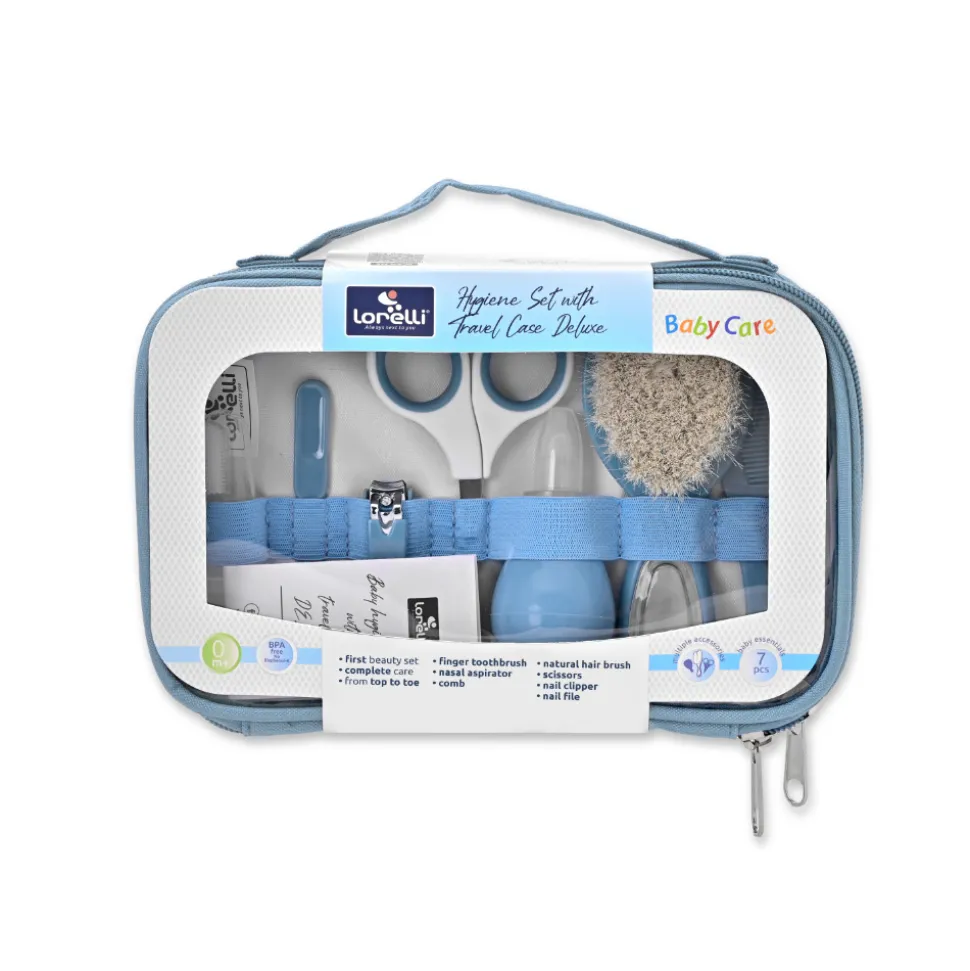Trousse de soin deluxe bleu