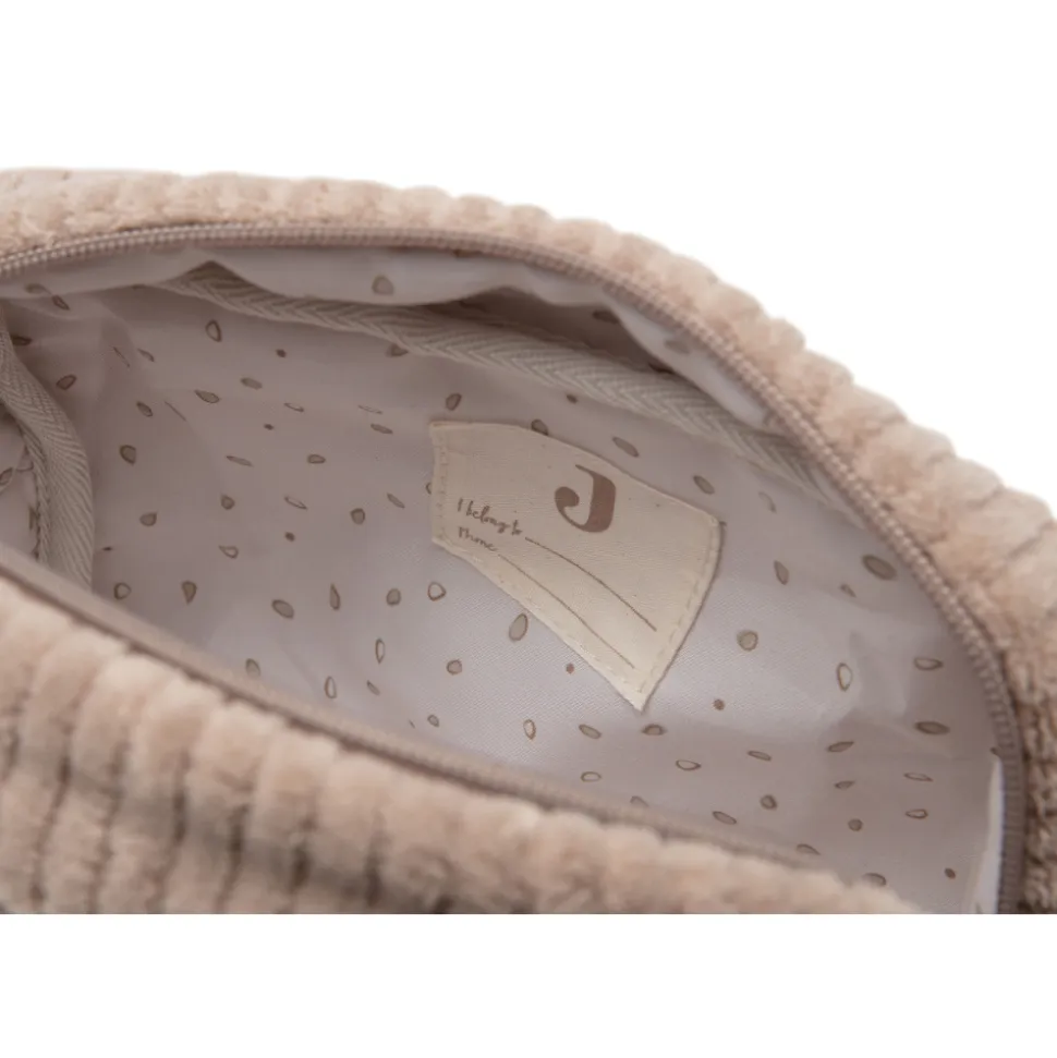 Trousse de soins bébé cloudy rib milky coffee