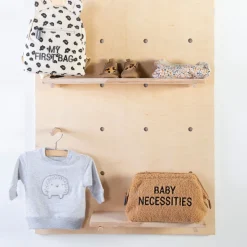 Trousse de toilette baby necessities teddy beige