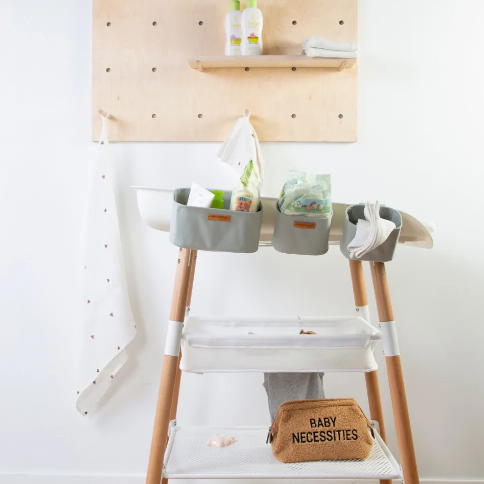 Trousse de toilette baby necessities teddy beige