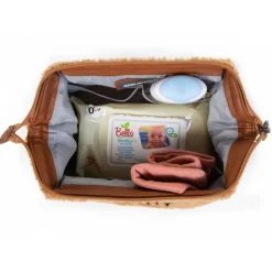Trousse de toilette baby necessities teddy beige