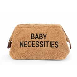 Trousse de toilette baby necessities teddy beige