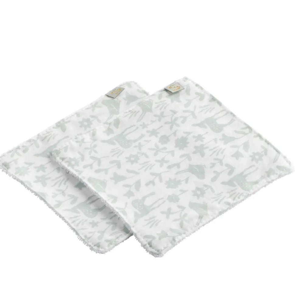 Trousse de toilette bébé avec carrés éponge promenons nous