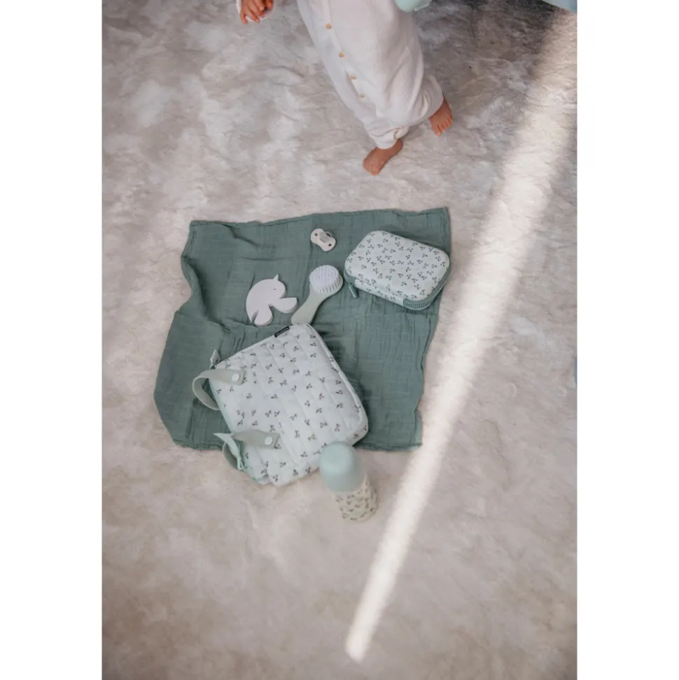 Trousse de toilette bébé birdies beige