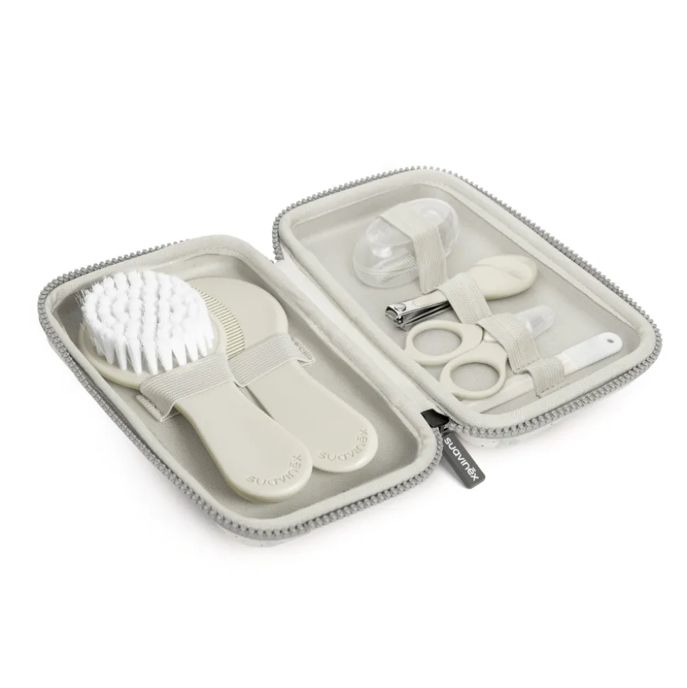 Trousse de toilette bébé birdies beige