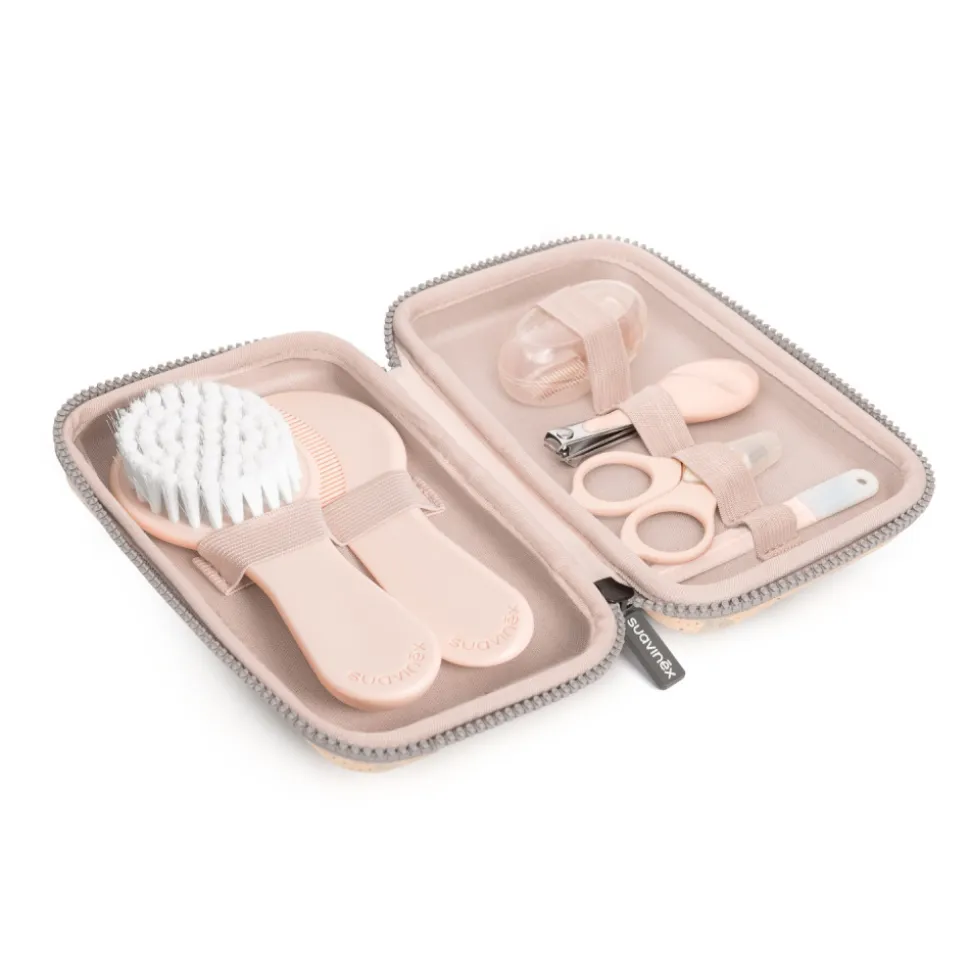 Trousse de toilette bébé birdies rose