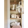 Trousse de toilette bébé cloudy rib oatmeal