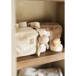 Trousse de toilette bébé cloudy rib oatmeal