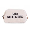 Trousse de toilette bébé teddy écru
