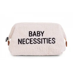 Trousse de toilette bébé teddy écru