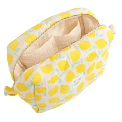 Trousse de toilette citron