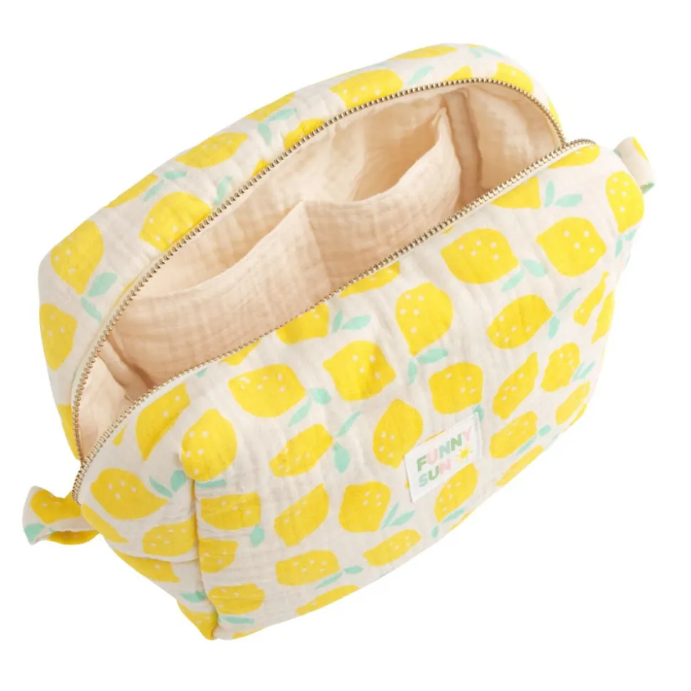 Trousse de toilette citron
