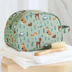 Trousse de toilette enfant amis de la forêt