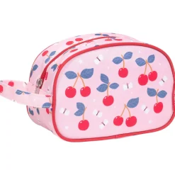 Trousse de toilette enfant cerises