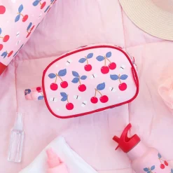 Trousse de toilette enfant cerises