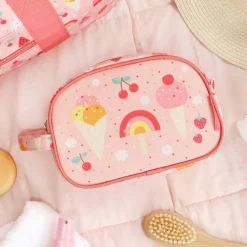 Trousse de toilette enfant crème glacée