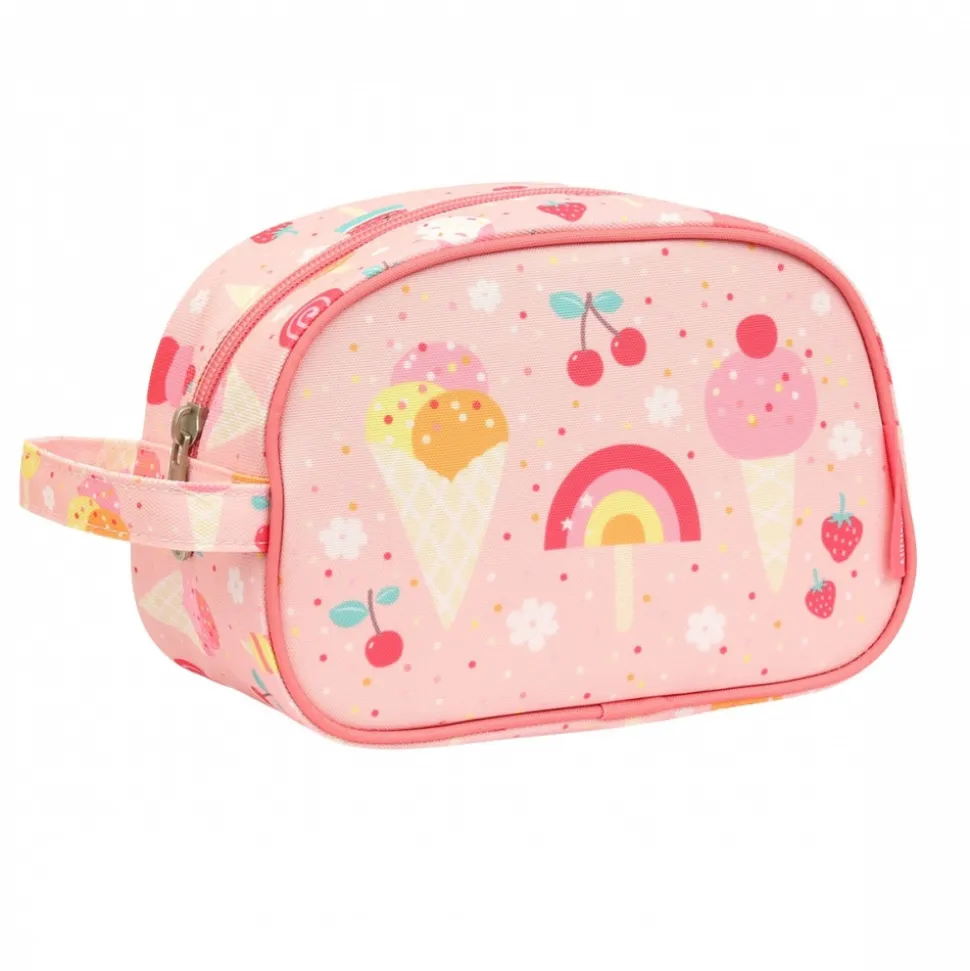 Trousse de toilette enfant crème glacée