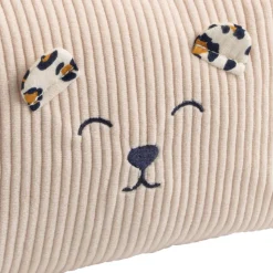 Trousse de toilette léopard velours