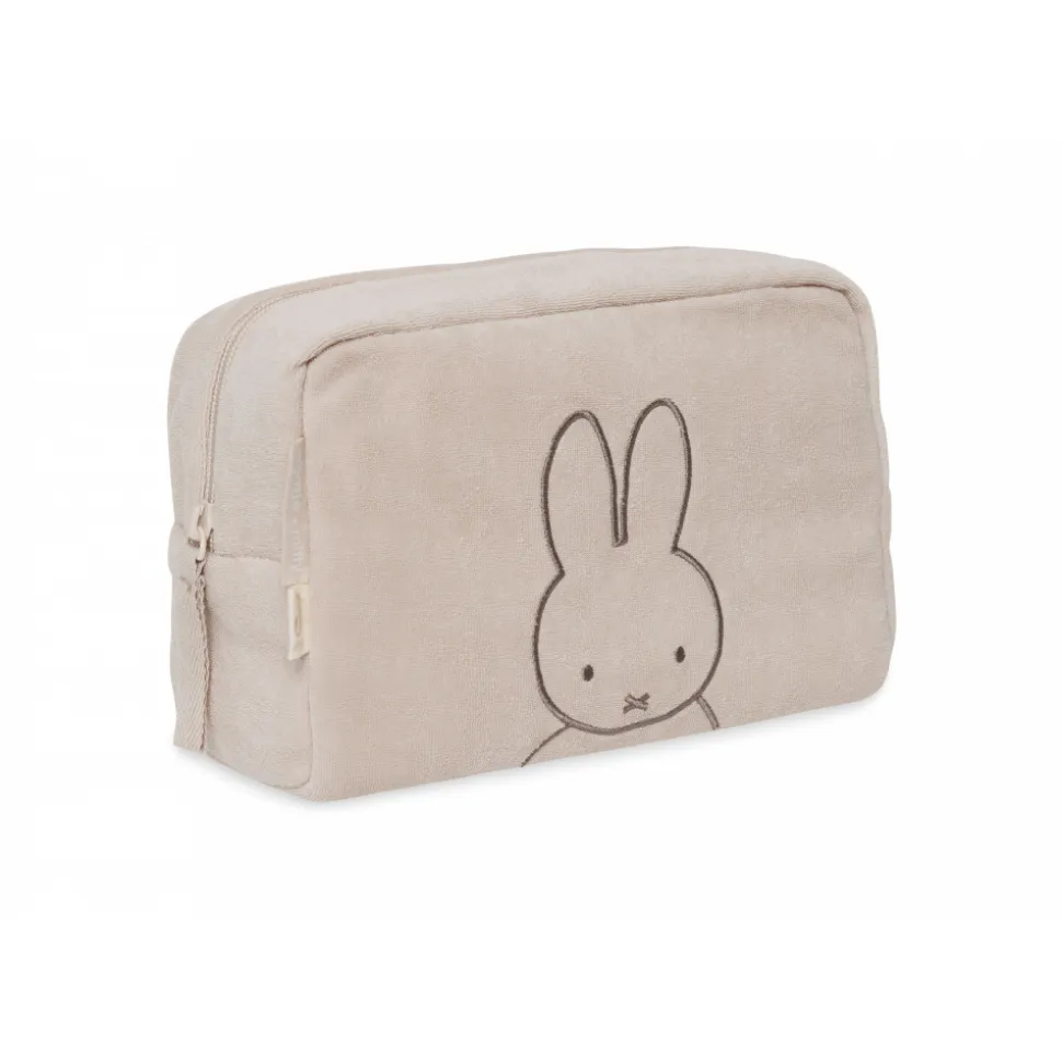 Trousse de toilette éponge miffy nougat
