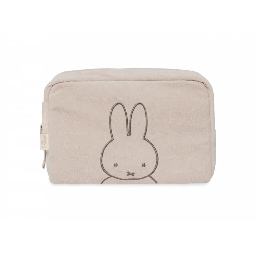 Trousse de toilette éponge miffy nougat