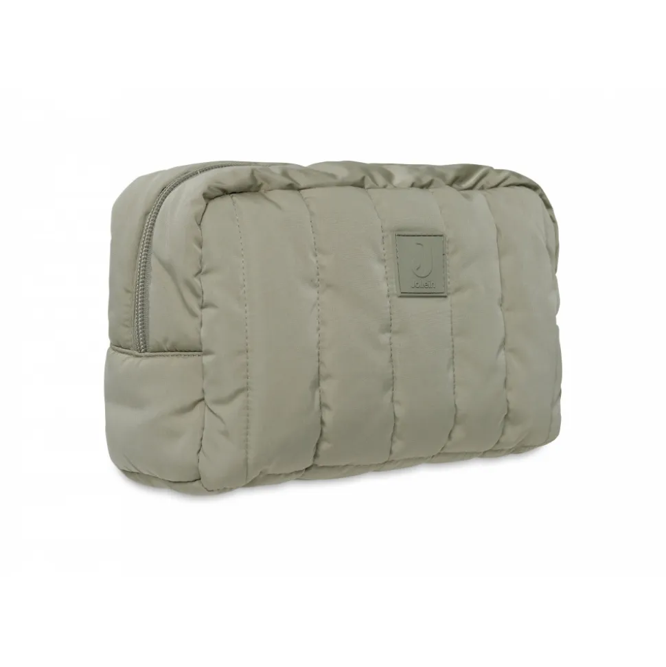 Trousse de toilette puffed olive