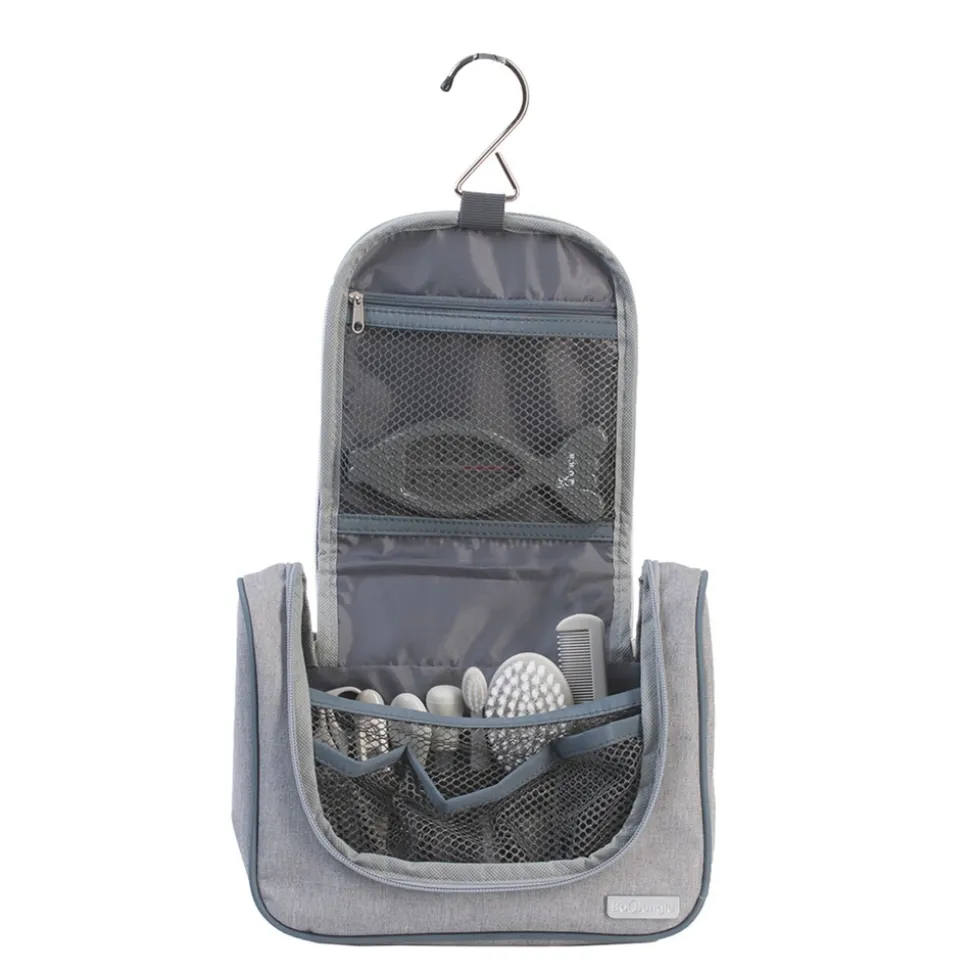 Trousse et set de soin luxe complet gris