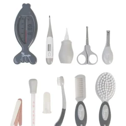 Trousse et set de soin luxe complet gris