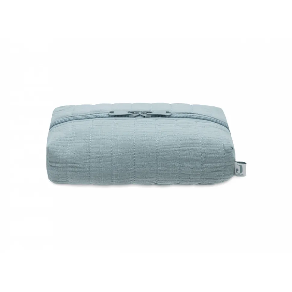 Trousse rangement lingettes sea green