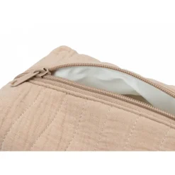 Trousse rangement lingettes biscuit