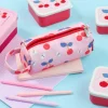 Trousse scolaire cerises