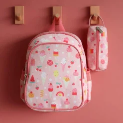 Trousse scolaire crème glacée