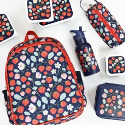 Trousse scolaire fraises