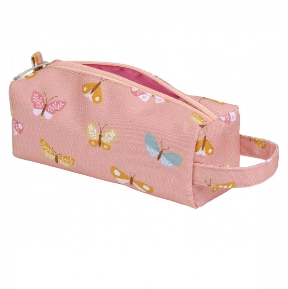 Trousse scolaire papillons