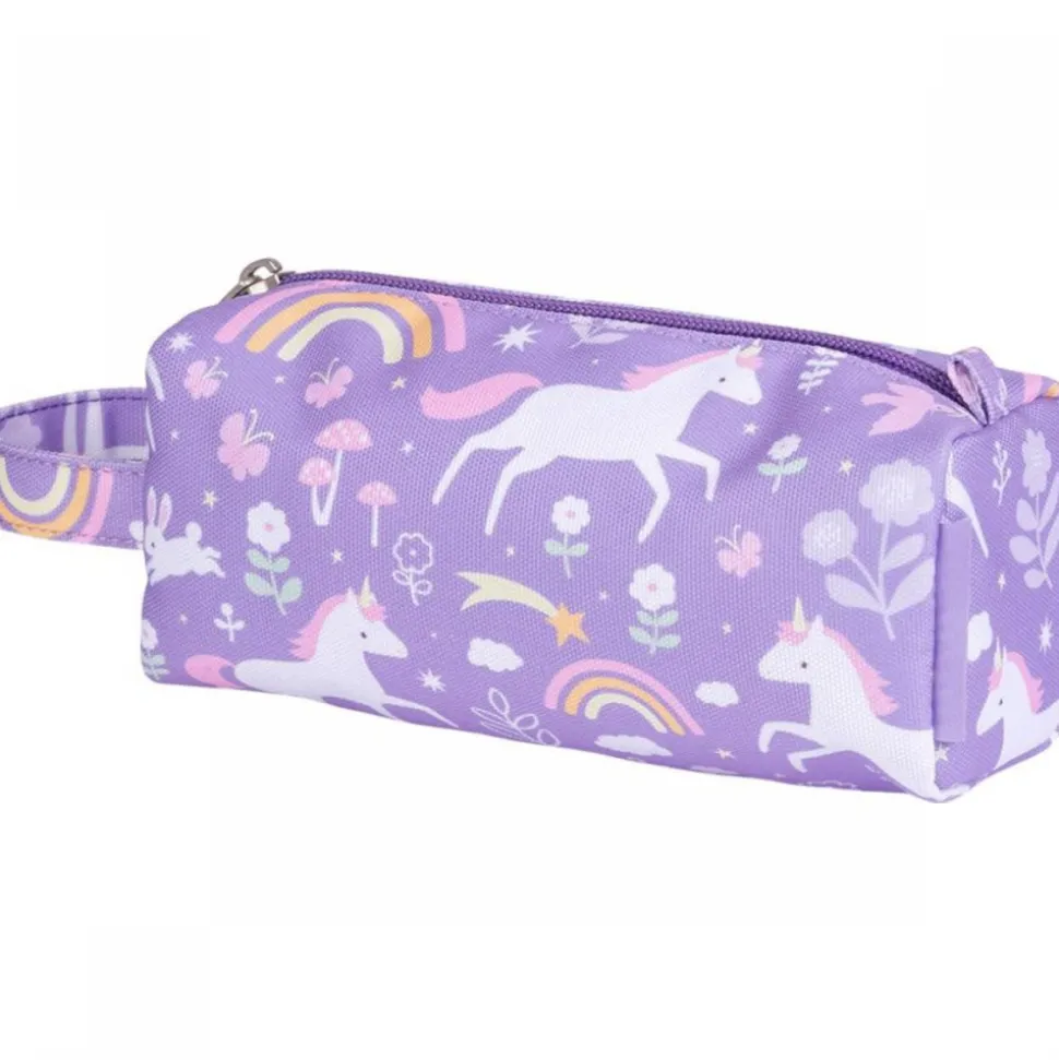 Trousse scolaire rêves de licorne