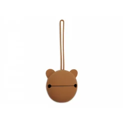 Étui à sucette en silicone caramel