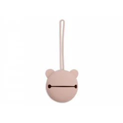 Étui à sucette en silicone wild rose