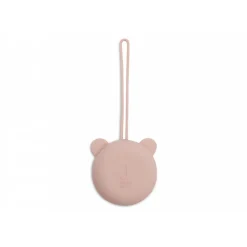Étui à sucette en silicone wild rose