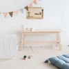 Tunnel de jeu en tissu recyclé myrtilles ivoire