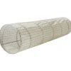 Tunnel de jeu en tissu recyclé vichi beige