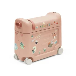 Valise avion pour enfant bed box 2.0 jetkids coral pink