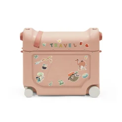 Valise avion pour enfant bed box 2.0 jetkids coral pink