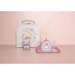 Valise service à thé - fairy garden