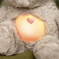 Veilleuse bébé, doudou lapin, peluche sylvie, musicale, lumineuse, bruits blanc