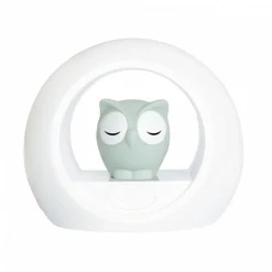Veilleuse bébé lou le hibou gris