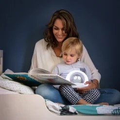 Veilleuse bébé lou le hibou gris