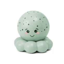 Veilleuse bébé projection plafond pieuvre twinkles to go vert pastel