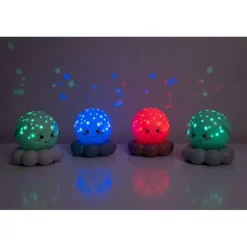 Veilleuse bébé projection plafond pieuvre twinkles to go gris