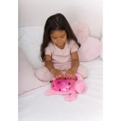 Veilleuse bébé projection plafond musicale tortue tranquille pink